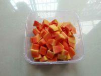 木瓜西米炼乳糖水#妙搭新食尚#的做法步骤3