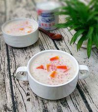 木瓜西米炼乳糖水#妙搭新食尚#的做法步骤13