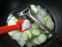 咸肉双瓜汤的做法步骤6