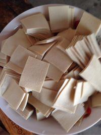 青椒豆腐皮的做法步骤4